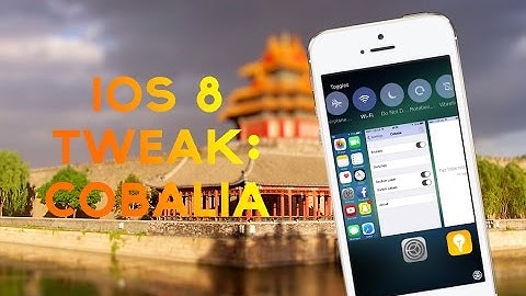 Cobalia | iOS 8 Cydia Tweak