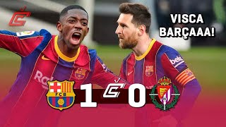 Barcelona 1-0 Valladolid - Maç Özeti - 05.04.2021