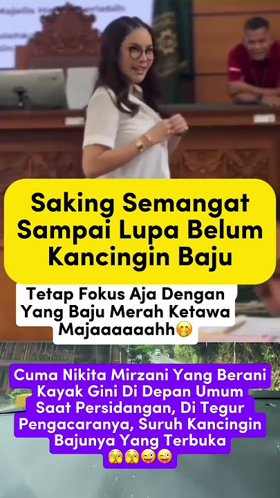 Cuma nikita mirzani yang berani kek gini😆 #nikitamirzani #trending
