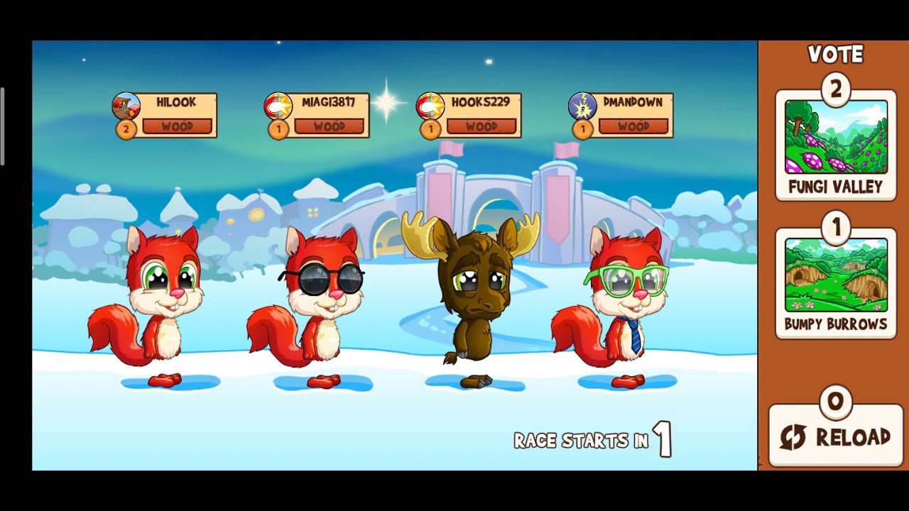 fun run 3 mod apk - The playful squirrel has fun run hack