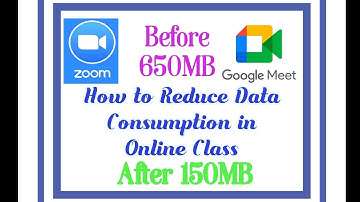 How to Reduce Data Consumption for Google Meet and ZOOM Online Class in Tamil #zoom #Googlemeet