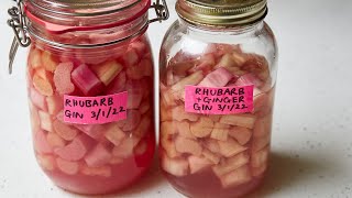 How to make rhubarb gin