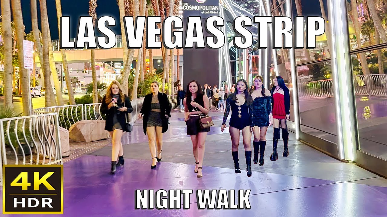 Las Vegas Strip Night Walk - January 2025 - Las Vegas, Nevada