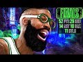 50 POINT QUINTUPLE-DOUBLE IN FINALS! NBA 2K20 My Career Gameplay Best Paint Beast Build