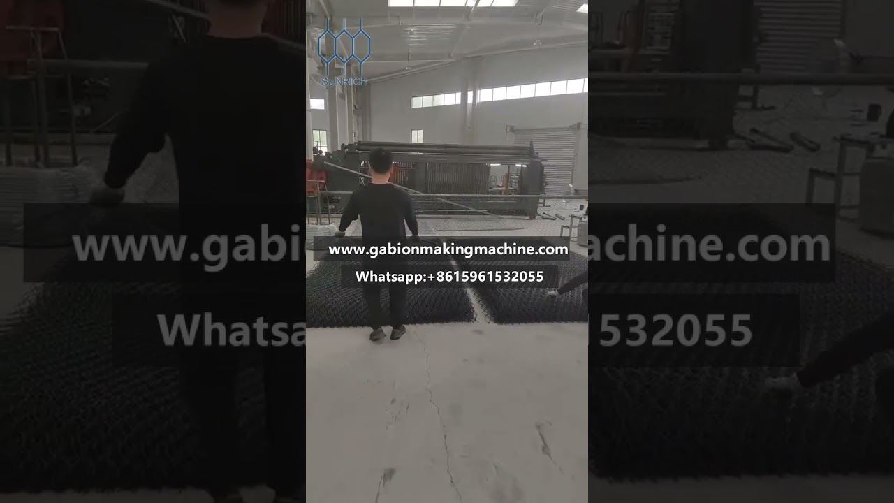 PVC Coated Gabion Mesh Machine