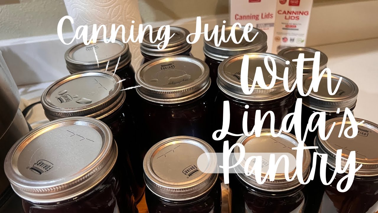 Steam Juicing & Canning Cran Blackberry Pear With Linda’s Pantry YouTube