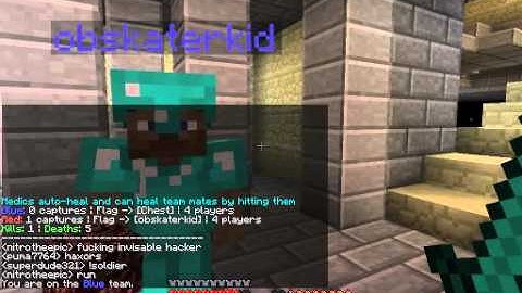 lets play minecraft: the capture the flag edition part 1 (haxors)