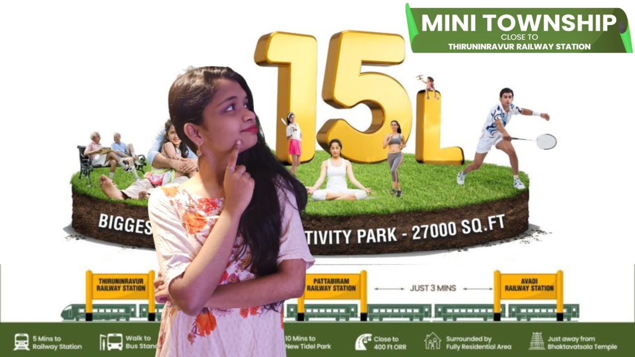 stepstone Premium Villa Plots Sale in Thiruninravur  | 98840 16579 | Just 5 Mins from AVADI