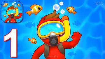 Deep Dive - Gameplay Walkthrough Part 1 - Sea World Underwater Treasure (iOS, Android)