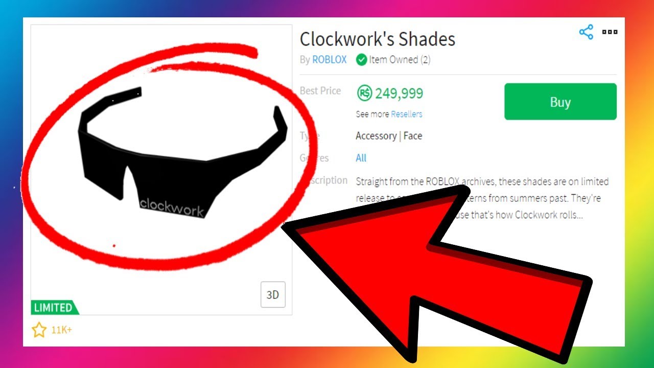 Buying Clockwork Shades For A Huge Win 1 Mil Value Reached - roblox clockwork glasses get robux script star codes for free robux