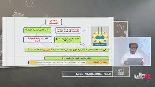 تغيرات الطاقة في التفاعلات الماصة والطاردة للحرارة - كيمياء 10 ف 2