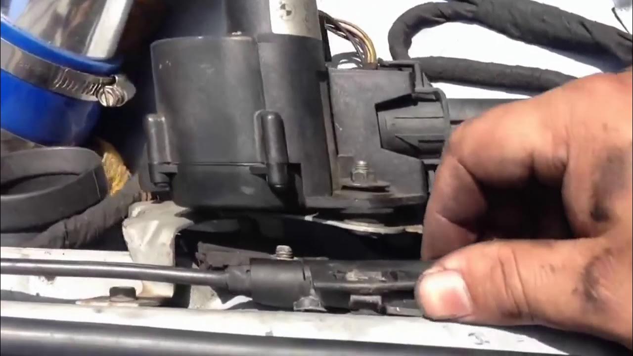 HOW TO OPEN LOCKED HOOD WITH BROKEN LATCH CABLE 97-03 BMW 5 SERIES E39