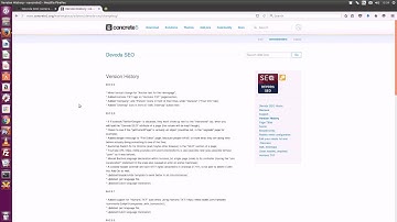 Devoda SEO for concrete5 - General Settings ("General" tab)