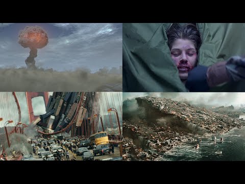 Top 10 [EPIC] apocalyptic mass death movie scenes of all time (humanity&#39;s end / disaster / threats)