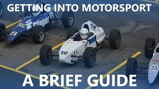 Getting into Motorsport: A brief guide