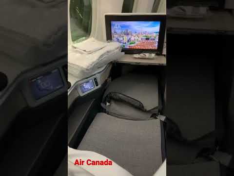 AIR Canada ? stunning Business class cabin.