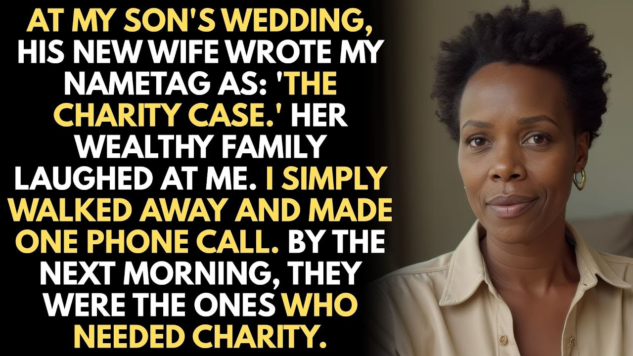 I Came To My Son’s Wedding As A Single Mom, But My Nameplate Said 'Charity Case', So I Left