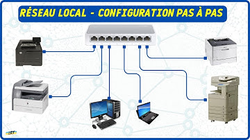 Comment créer un réseau local avec plusieurs ordinateurs et imprimantes / photocopieurs en 3 étapes