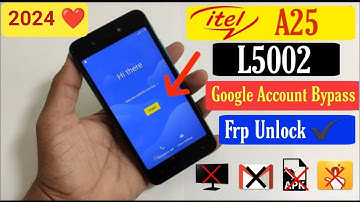 Itel L5002 frp bypass cm2 tool | Itel A25 Google Account Bypass | Itel Frp bypass