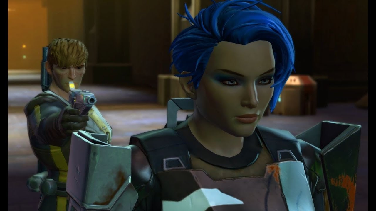 SWTOR Female Bounty Hunter Story Part 7 Taris YouTube