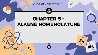 CHAPTER 5 : ALKENE NOMENCLATURE