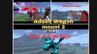 Addon Dragon mount 2 MCPE!! screenshot 4