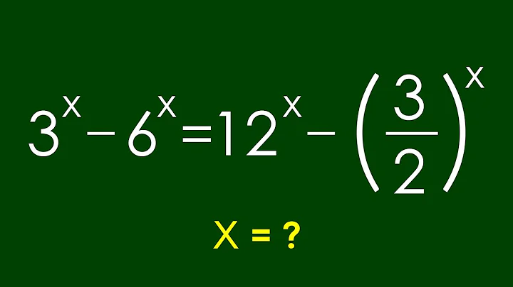 A Nice Algebra Problem | Math Olympiad x=?