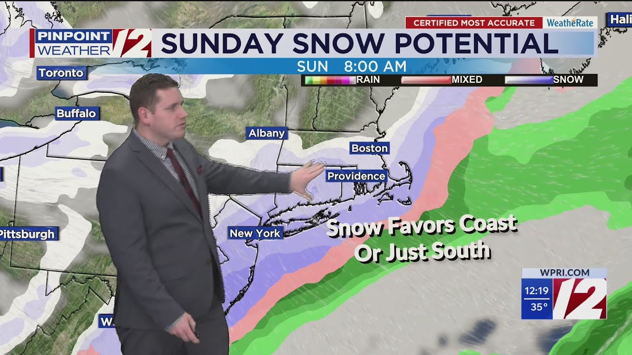 WPRI 12 Weather Forecast 12/11/25: Cold, Gusty Next Few Days; Tracking ...