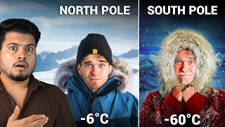 Why Antarctica is the COLDEST Place on Earth | North Pole Vs South Pole