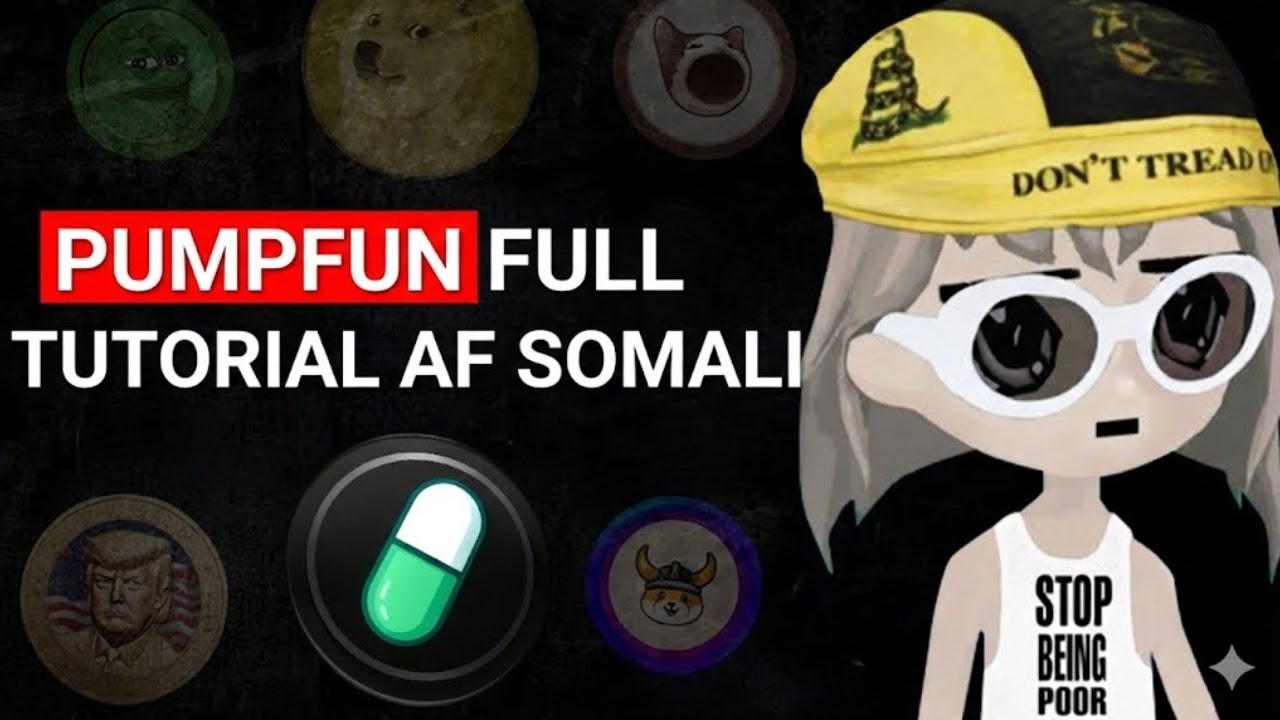 PUMPFUN Sida loo istcmaalo coins-na loogu sameeyo Full Tutorial Af Somali
