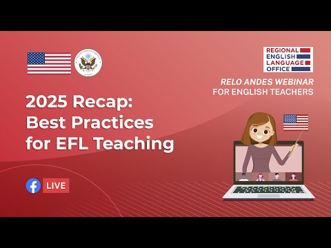 RELO Andes Webinar for English Teachers
