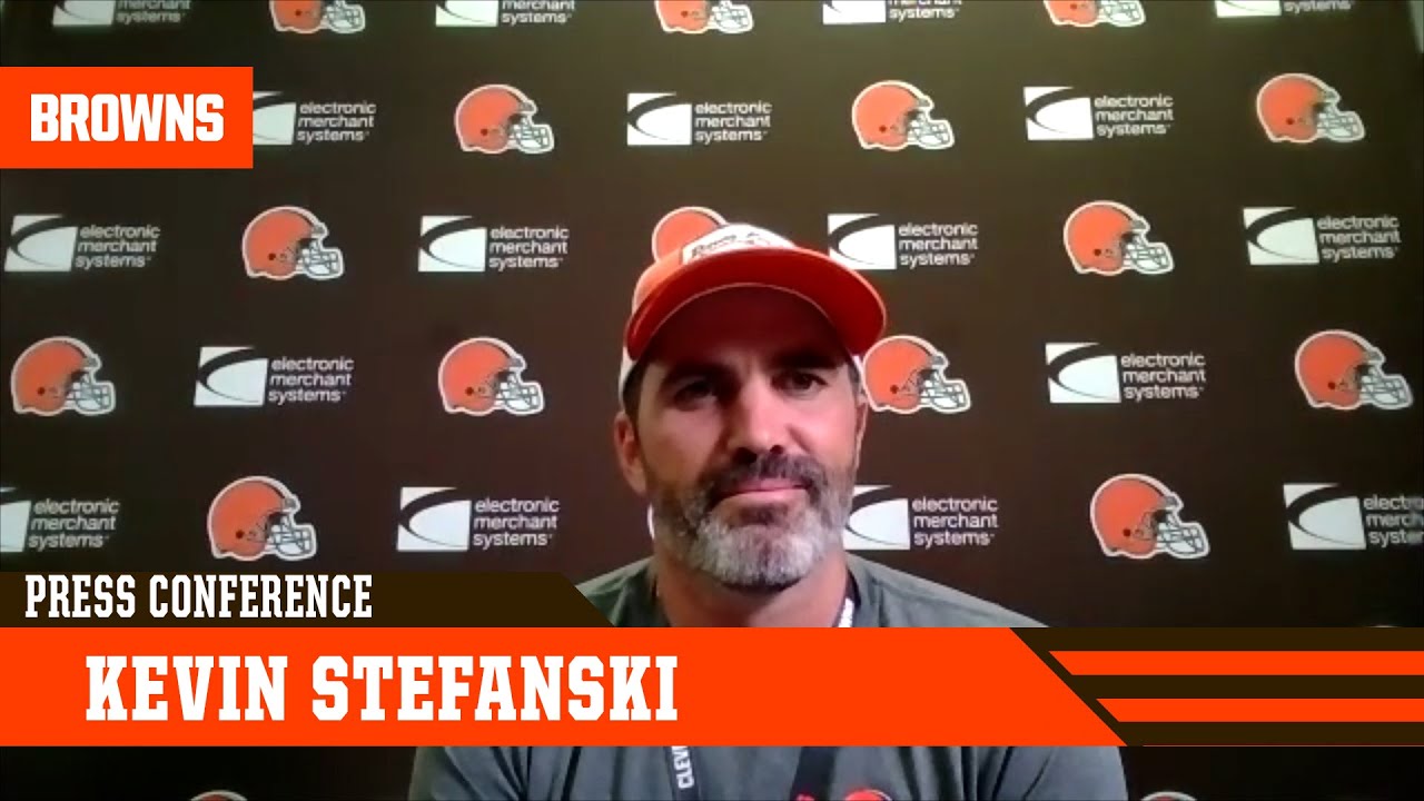 Kevin Stefanski We Re Just Going To Do What We Think Is Right For The Cleveland Browns Youtube