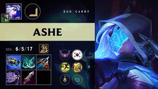 Ashe ADC vs Draven - KR Master Patch 26.16