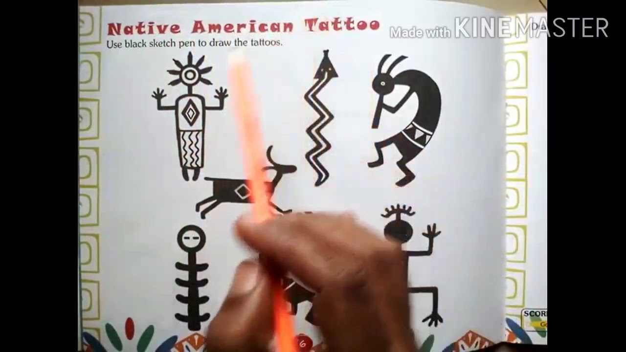 Native American tattoo