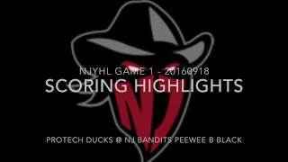 20160918 - NJYHL Game 1 - Scoring Highlights