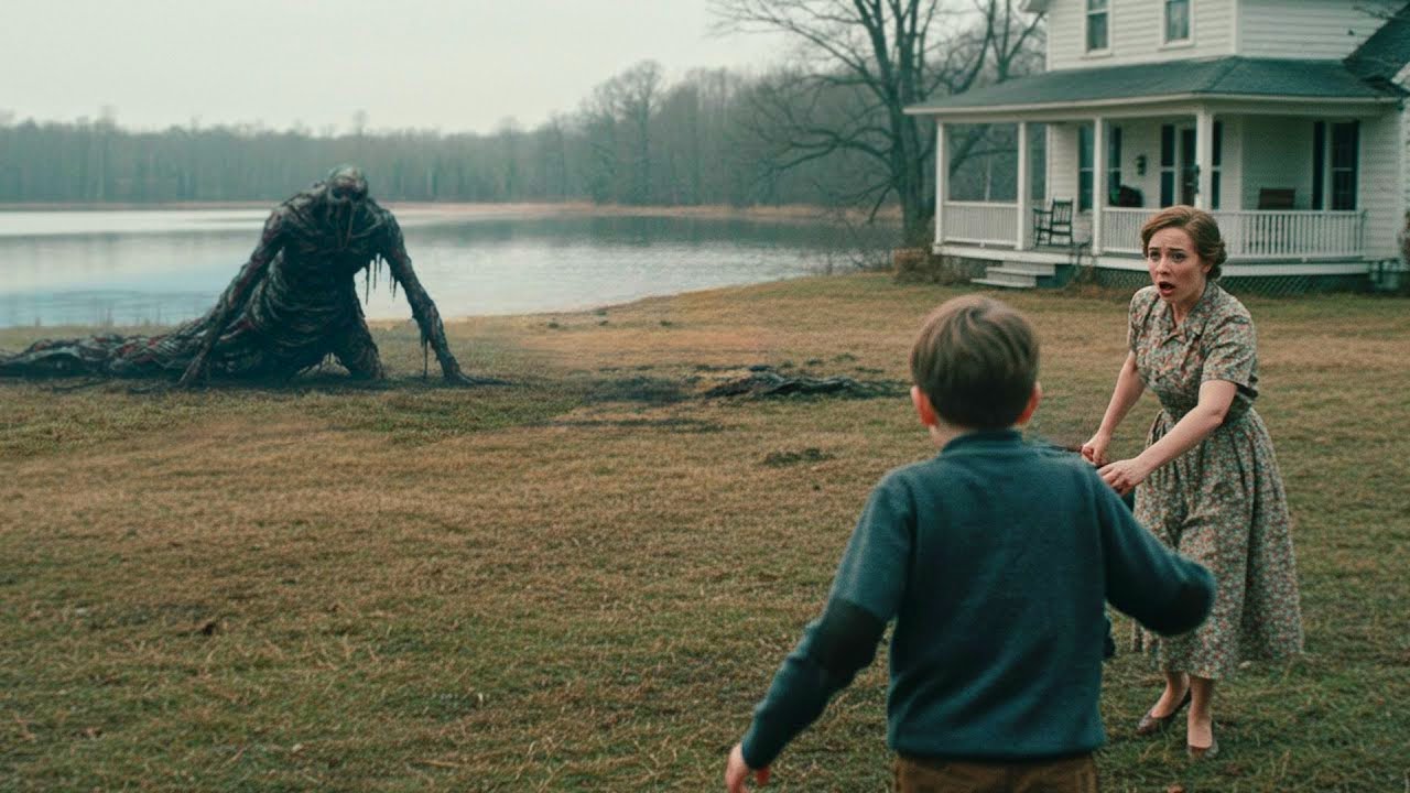 ام بتاجر بيت جميل في غابة مهجورة ، وبتتصدم ان في وحش مُميت عايش فيه