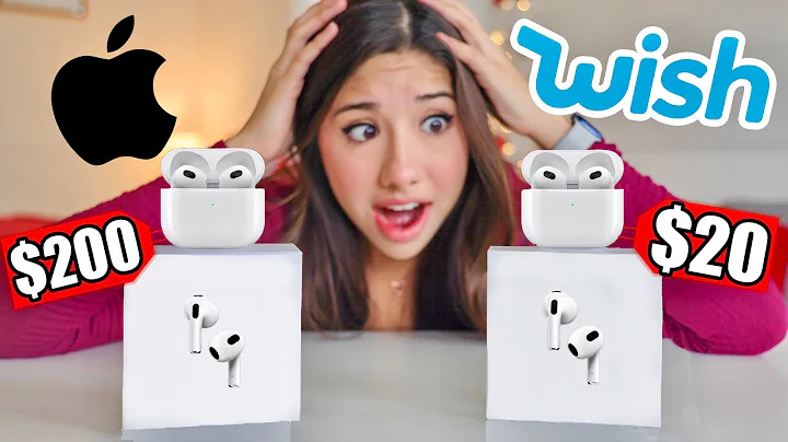 FAKE AirPod 3 From Wish!!! **INSANE**