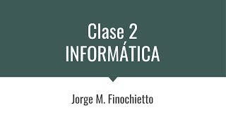 Clase 2