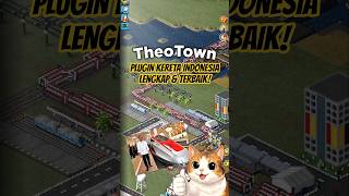 PLUGIN KERETA INDONESIA TERBAIK DI THEOTOWN! ADA KERETA CEPAT WHOOSH! #shorts