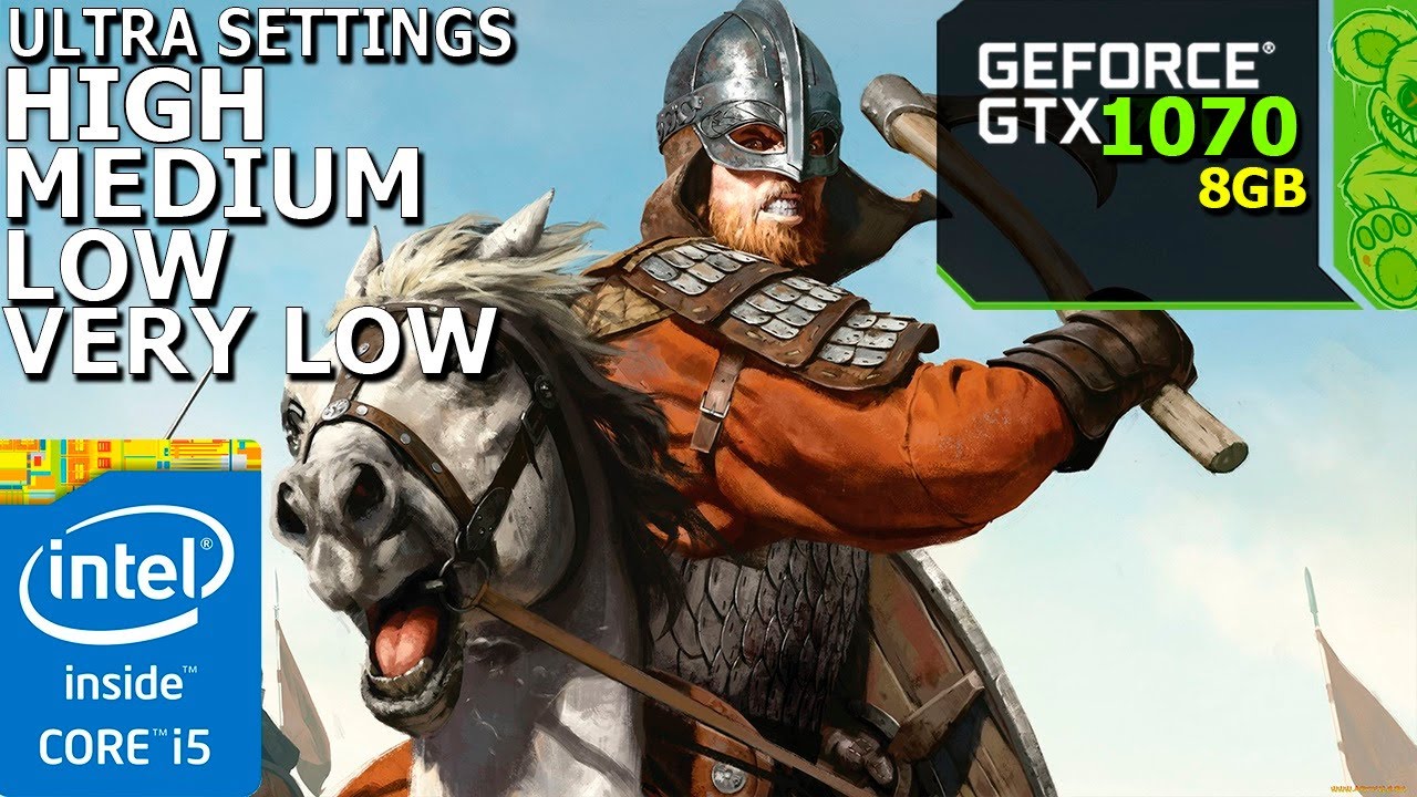 Mount & Blade II Bannerlord : GTX 1070 8GB - YouTube