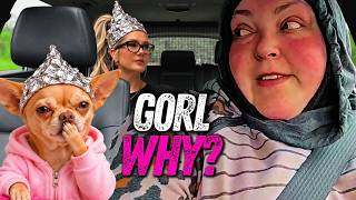 WHY IS AUNTIE RENTING THAT CAR? YOU’RE DRIVING.