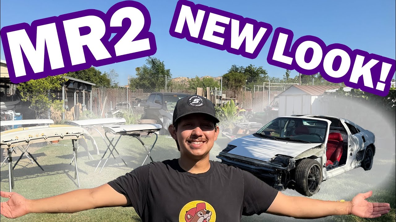 MR2 SW20 Restoration and Upgrade!! PT.1 Painting the MR2 Body!