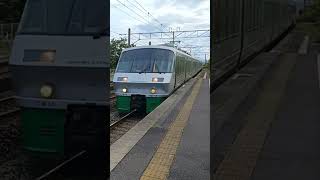 【#伊賀屋駅】特急みどりハウステンボス40号 通過 原型ホーンあり #783系 #特急みどり #特急ハウステンボス