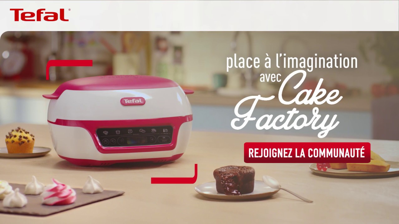 Test Cake Factory Délices : l'usine à gâteaux de Tefal 