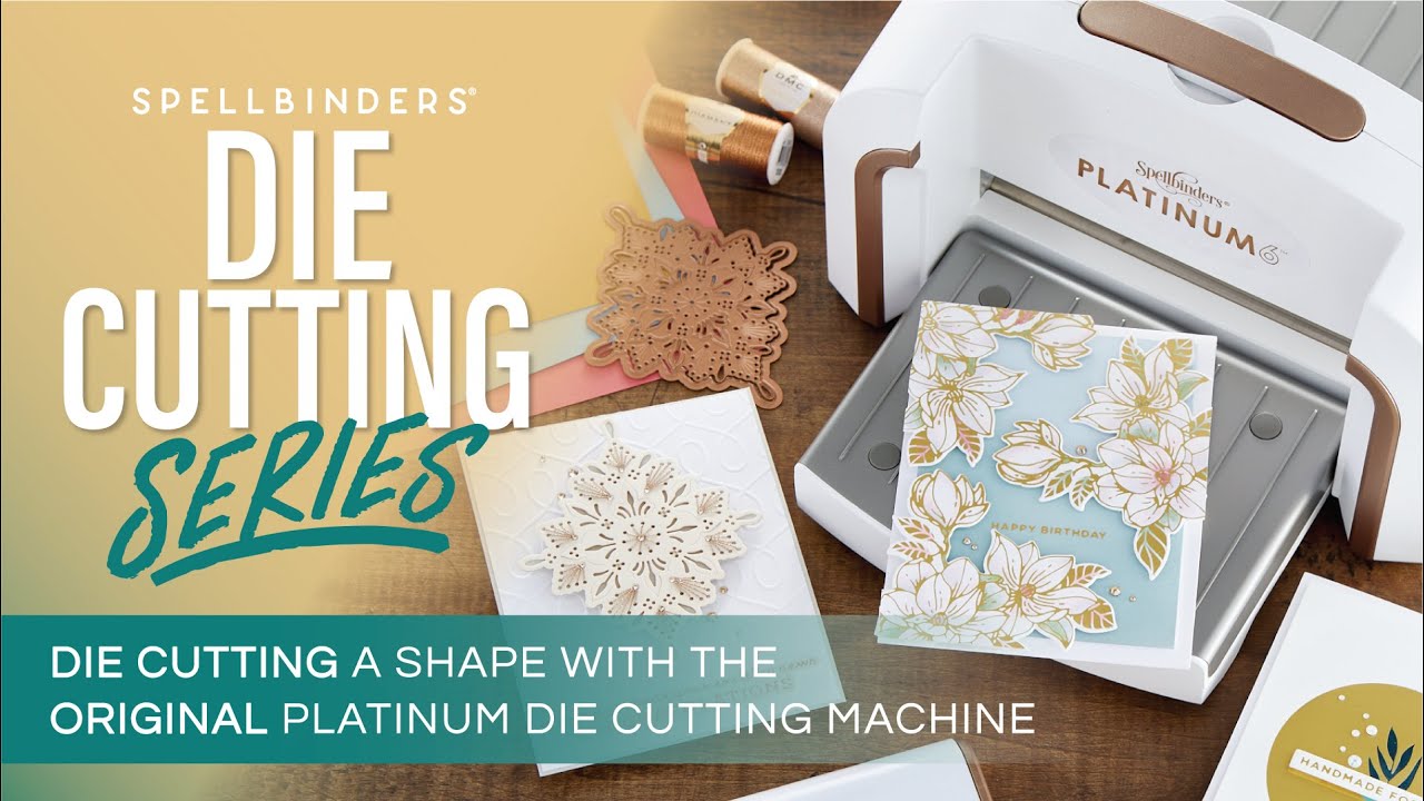 Spellbinders Platinum 6 Die Cutting Machine - 6 Cutting/Embossing