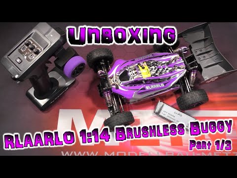 Unboxing Rlaarlo 1:14 Brushless Buggy Part 1/3 | HD+ | Deutsch