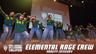 Elemental Rage Crew ERC | Varsity Division | WSB Singapore 2023