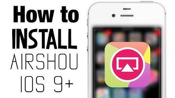 How to download AirShou on any IOS Device (FREE) (IOS 9 NEEDED)