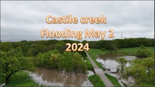 Flooding On Castile Creek Dekalb Co Mo