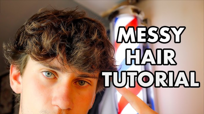 Straight to Messy Textured Hair in 3 Minutes: A Step-by-Step Tutorial 